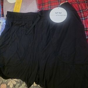 Little Sleepies Midnight Black Lounge Shorts